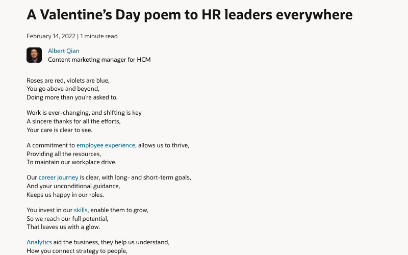 Valentines Day Blog
